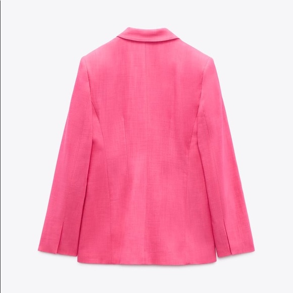 FITTED BLAZER WITH POCKETS - Picture 4 of 6